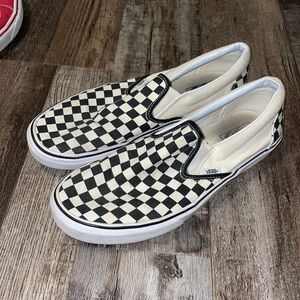 Checkered Slip-on Vans
